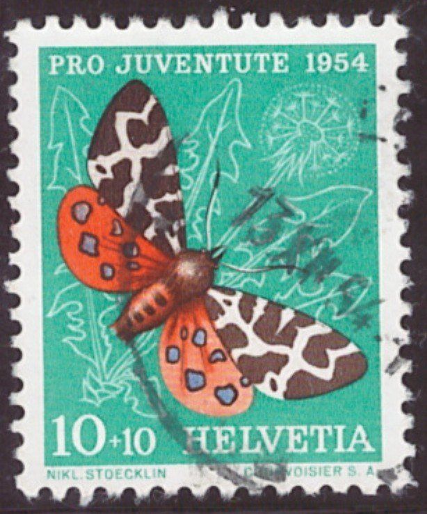 Alle Briefmarken: SBK J154 mit Abart 1.11 – Gebraucht aus Wangen b. Olten von 66ard