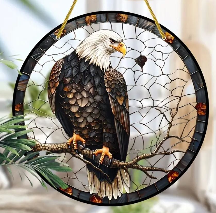 Tutte le decorazioni: Fensterbild mit Adler (Acryl) – Nuovo e nell'imballaggio originale da Langenbruck venduto da Gumsi 1
