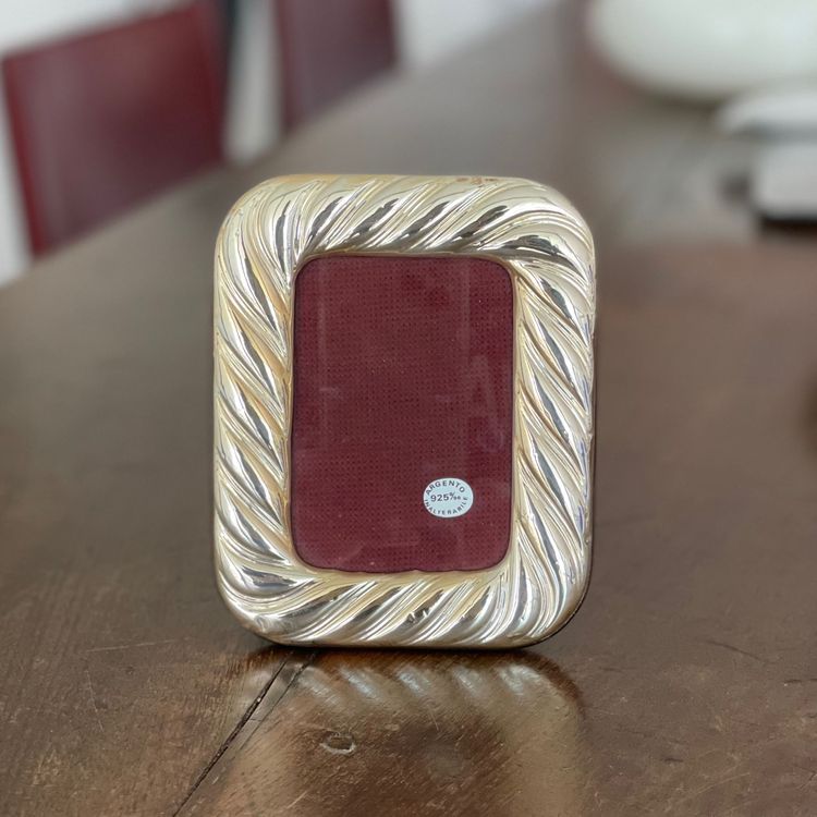 Ciondolo Cesto Donna Argento Sterling 925 Fiore E Farfalla Design Fatto - Foto 4