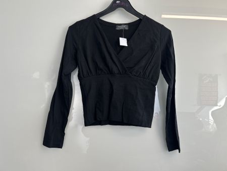 Schwarzes Langarmshirt von Kelly - Grösse S - Neu!
