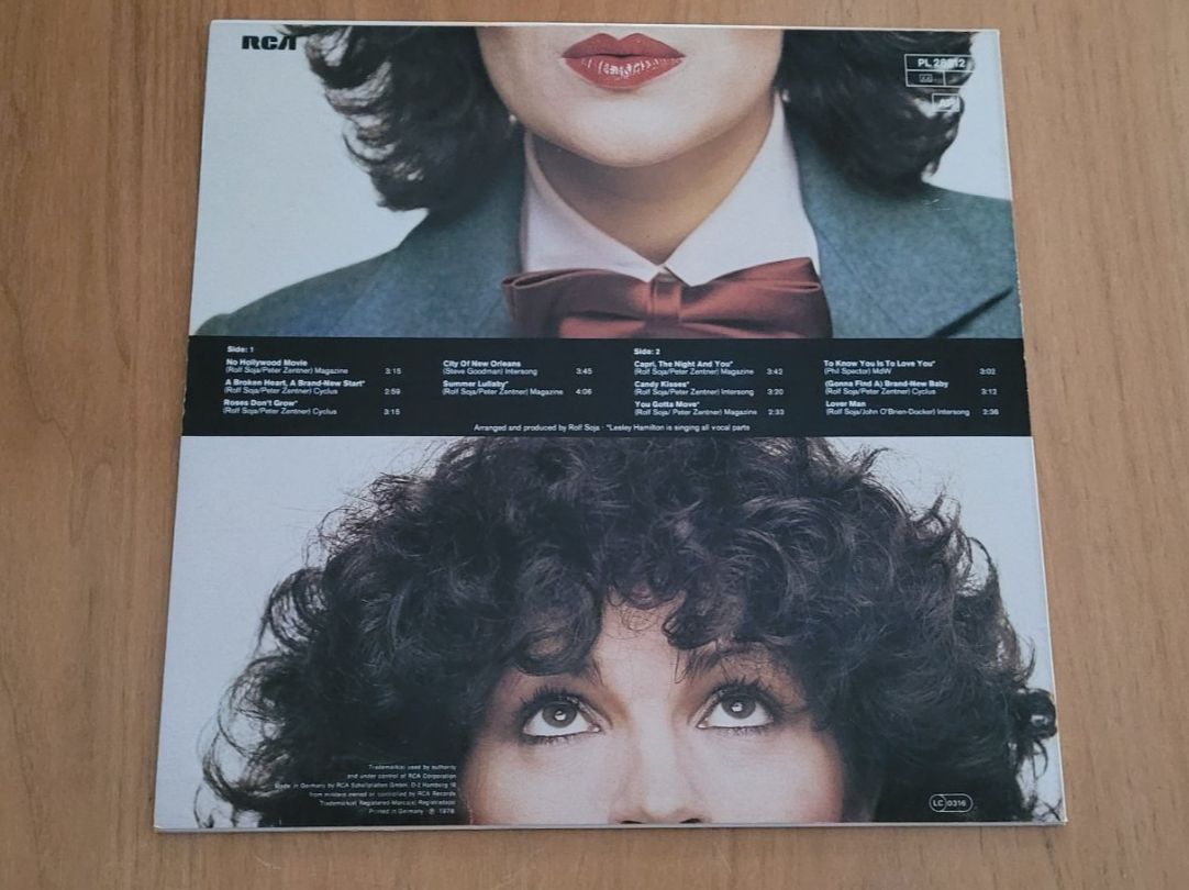Dischi in vinile: LP  Lesley Hamilton – Usato da Martigny venduto da MZ-67 1