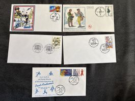 Enveloppes timbrées collector France 🇫🇷 Années 1967-2019