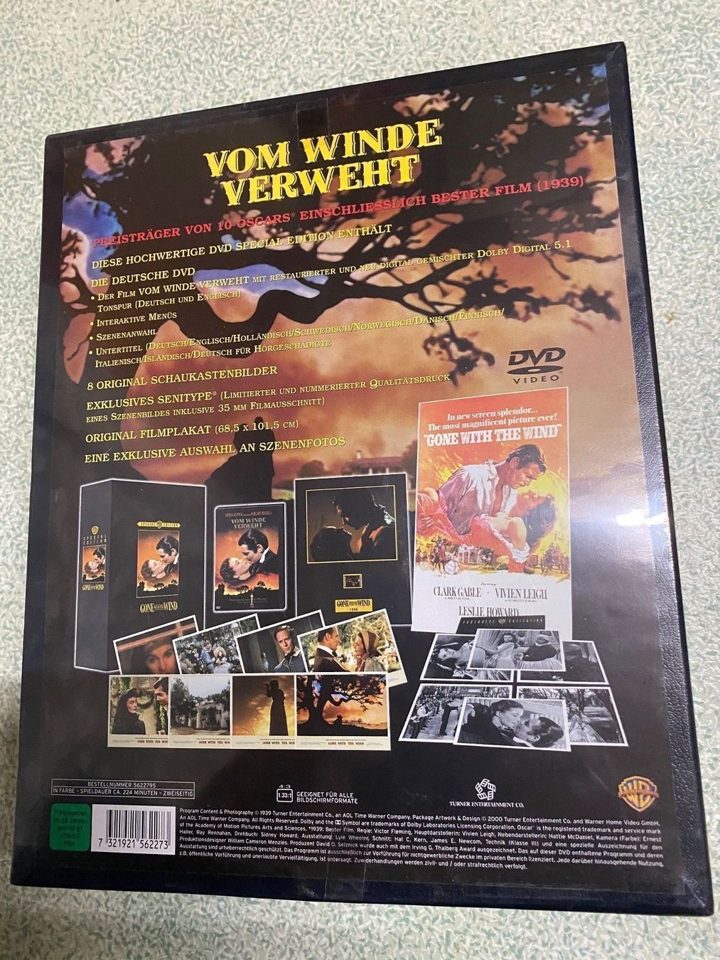 Tutti i DVDs: Vom Winde verweht Sammler DVD Box – Nuovo e nell'imballaggio originale da Recherswil venduto da Easy_sell 1
