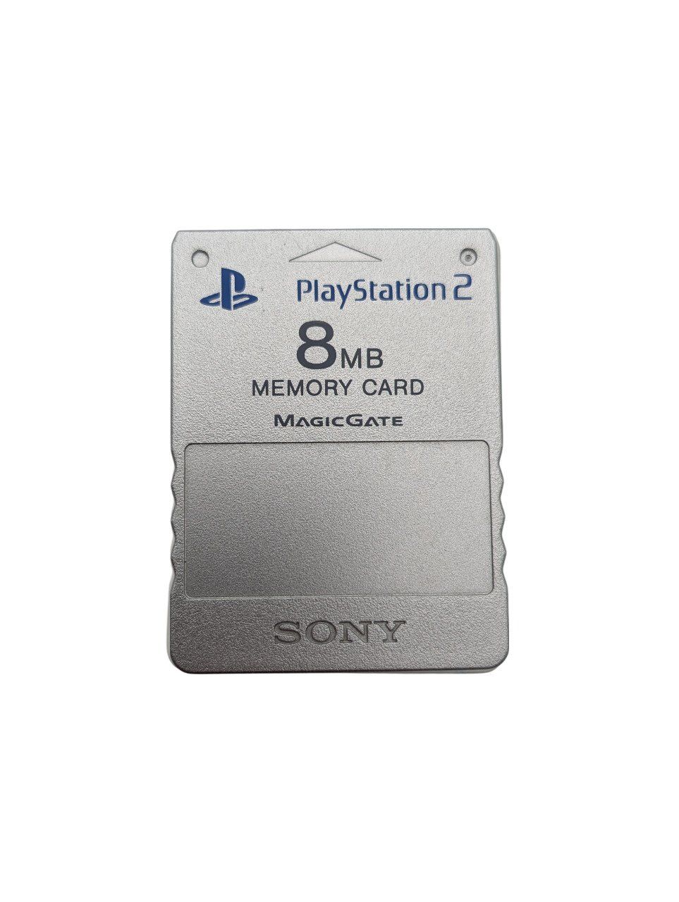 Sony Memory unit & Memory card: PlayStation 2 Memory Card 8MB Silber – Usato da Domat/Ems venduto da IsseldorsShop
