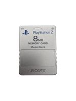 PlayStation 2 Memory Card 8MB Silber
