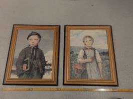 Anker: Erdbeermareili, Schulknabe (+ Roman von Gotthelf)