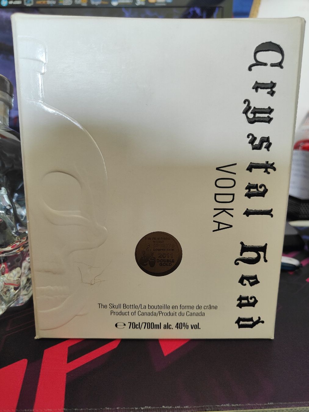 Bevande alcoliche: Crystal Head Vodka Skull Flasche 70cl – Nuovo (secondo la descrizione) da Wil SG venduto da Freaktaler1893