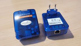 DLAN Ethernet Adapter, Devolo  MT2071, blau