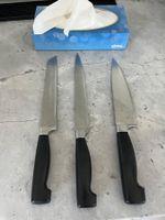 Messer Set 3-teilig Edelstahl Kochmesser Brotmesser