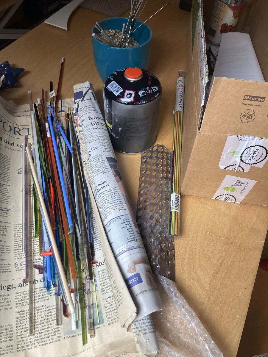 Kit bricolage: Glaskugeln drehen – Usato da Läufelfingen venduto da petit-nicola