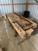 Werkbank Holzarbeit Werkzeugbank Holzwerkbank mit Schraubsto