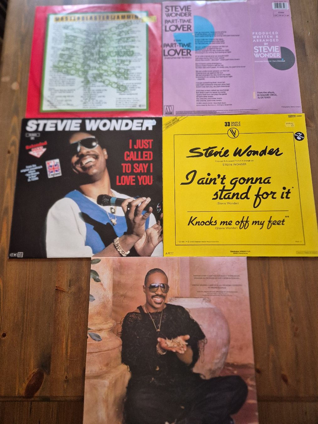 Dischi in vinile: 5 Stevie Wonder Schallplatten Vinyl – Usato da Engi venduto da Hinzi84 4
