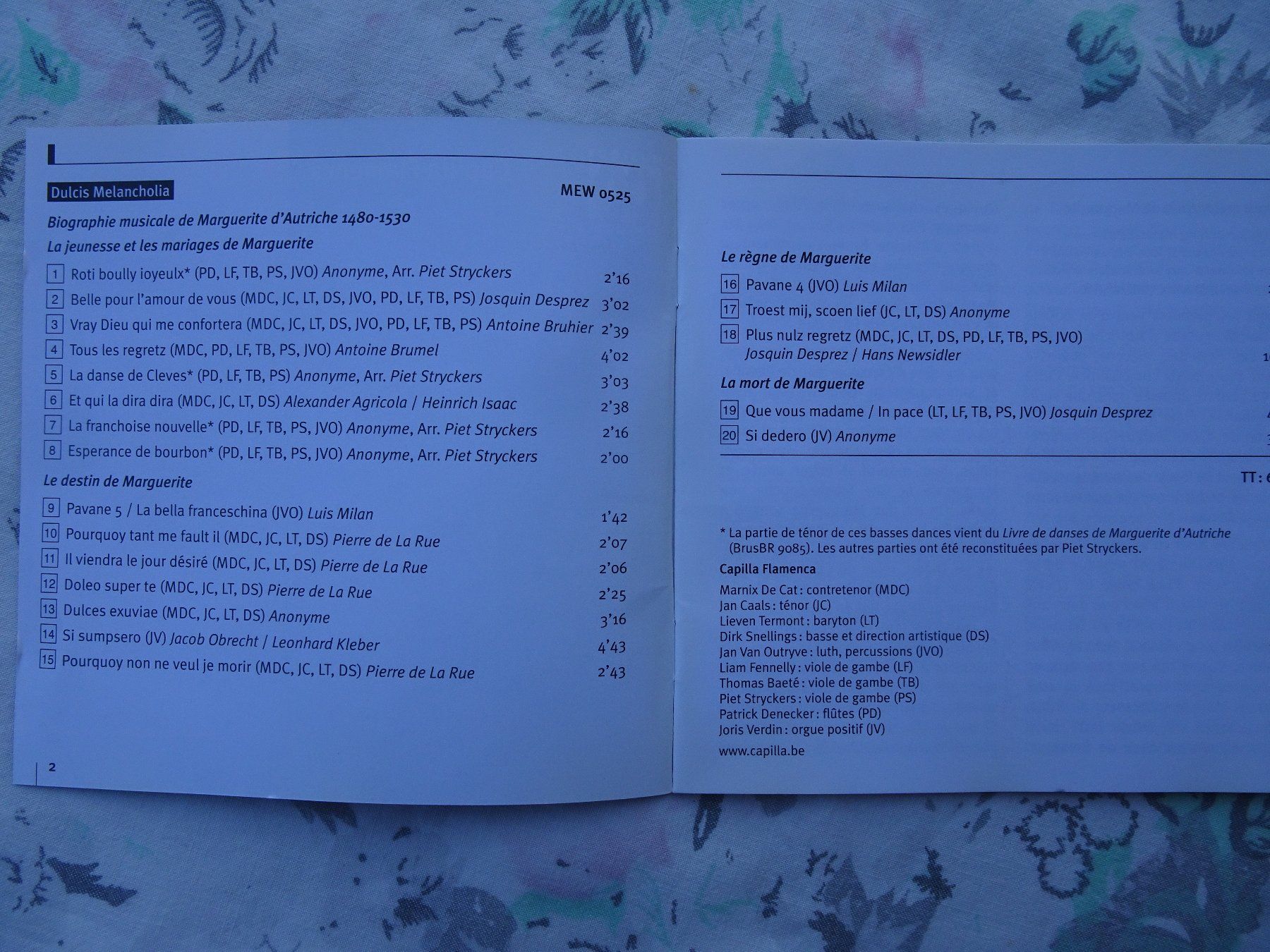 CDs: Dulcis Melancholia – Gebraucht aus männedorf von purzelchen 1