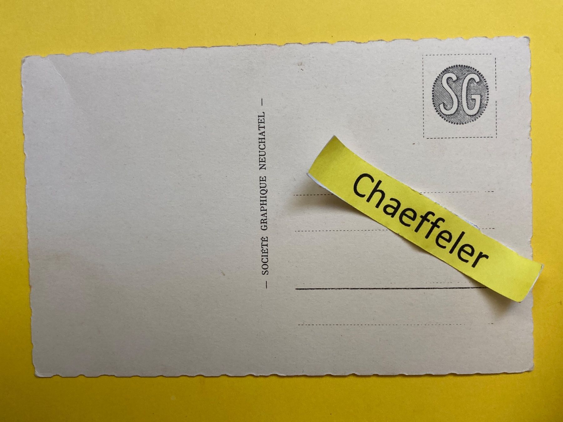 Cartoline postali: Grimselsee und Finateraarhorngruppe – Usato da Zürich venduto da Chaeffeler 1