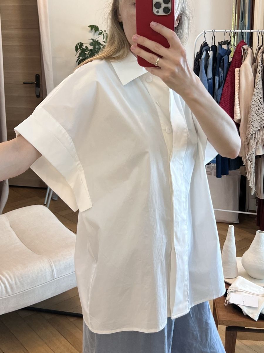 Camicette: White Summer Oversized Cotton Shirt – Nuovo (secondo la descrizione) da Goldau venduto da Kseniya123 2