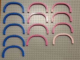 LEGO 13x 6184 Arch 1 x 12 x 5 Curved Top / Bogen