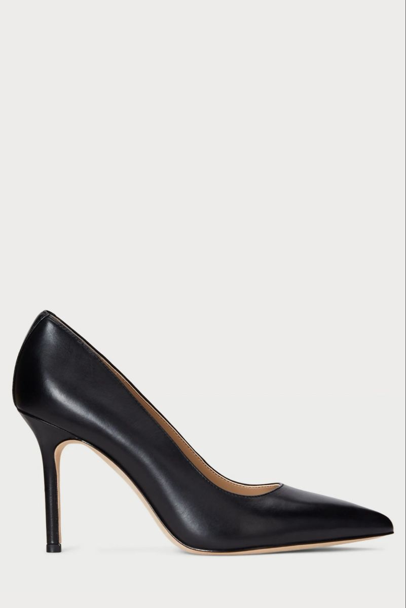 Ralph Lauren Scarpe da donna: Schwarze Leder Pumps von Ralph Lauren – Nuovo (secondo la descrizione) da Zumikon venduto da lar_h5tb 2