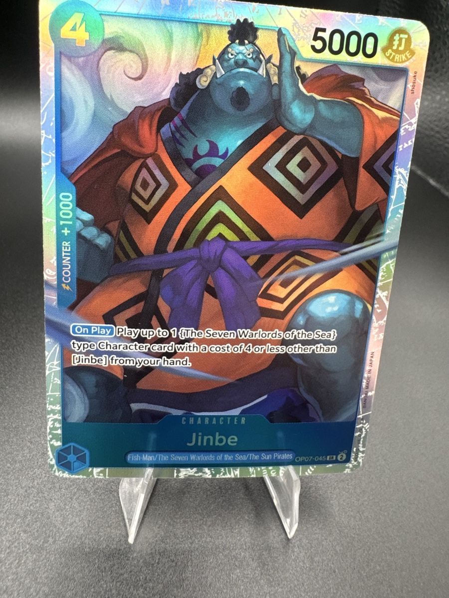 Bandai Carte collezionabili: Jinbe OP07 045 NM – Nuovo (secondo la descrizione) da Solduno venduto da OPHunters