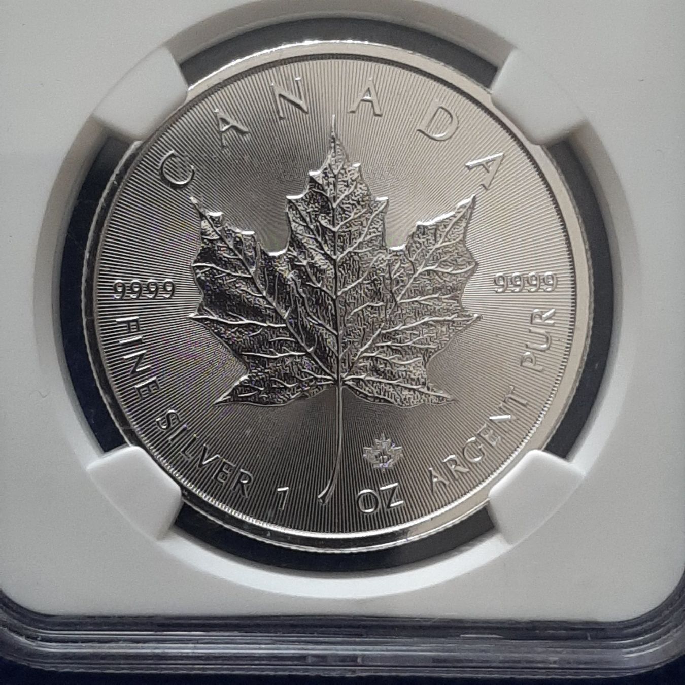 Alle Münzen: 1 oz Silver Canada Maple Leaf 2017 NGC MS69 – Gebraucht aus Carouge GE von cecob0909 3