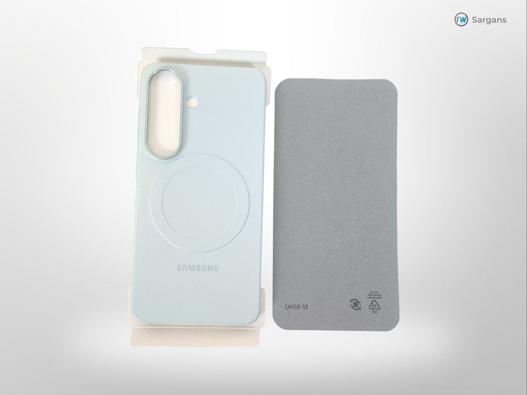 Samsung Cover & Protezioni schermo: SAMSUNG Slim Magnet Case, blau – Nuovo (secondo la descrizione) da Sargans venduto da Restwert_Sargans