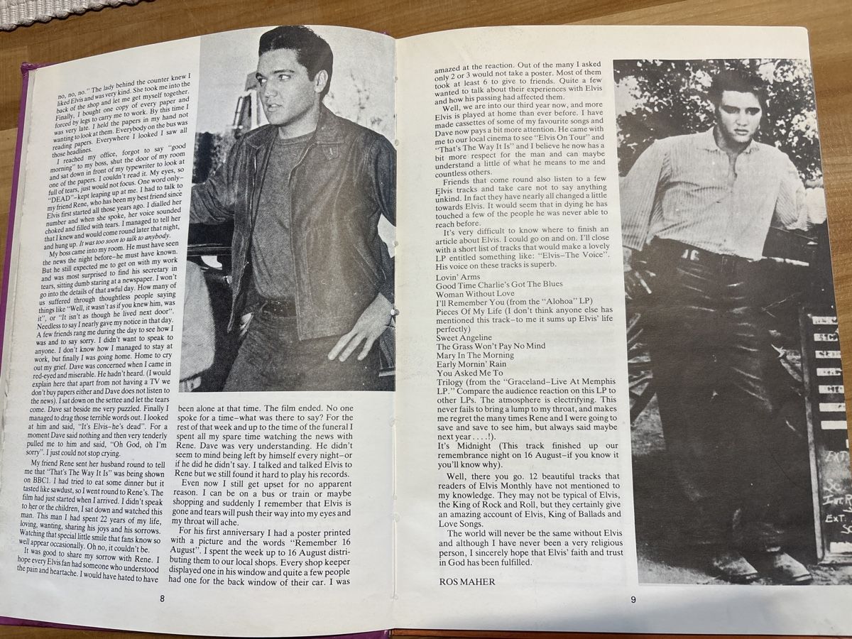 Libri: Buch über Elvis – Usato da Rümlang venduto da euqinom16 3