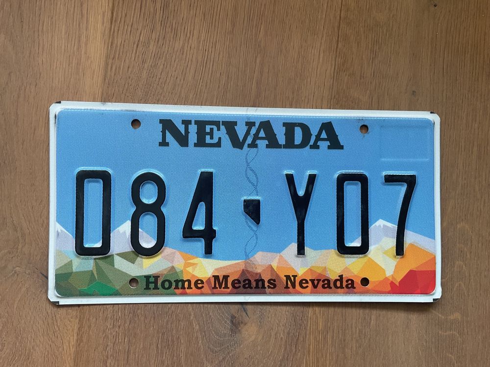 🇺🇸🇺🇸 USA Nummernschild # NEVADA # 🇺🇸🇺🇸 (Gebraucht) in Wattwil für CHF ...