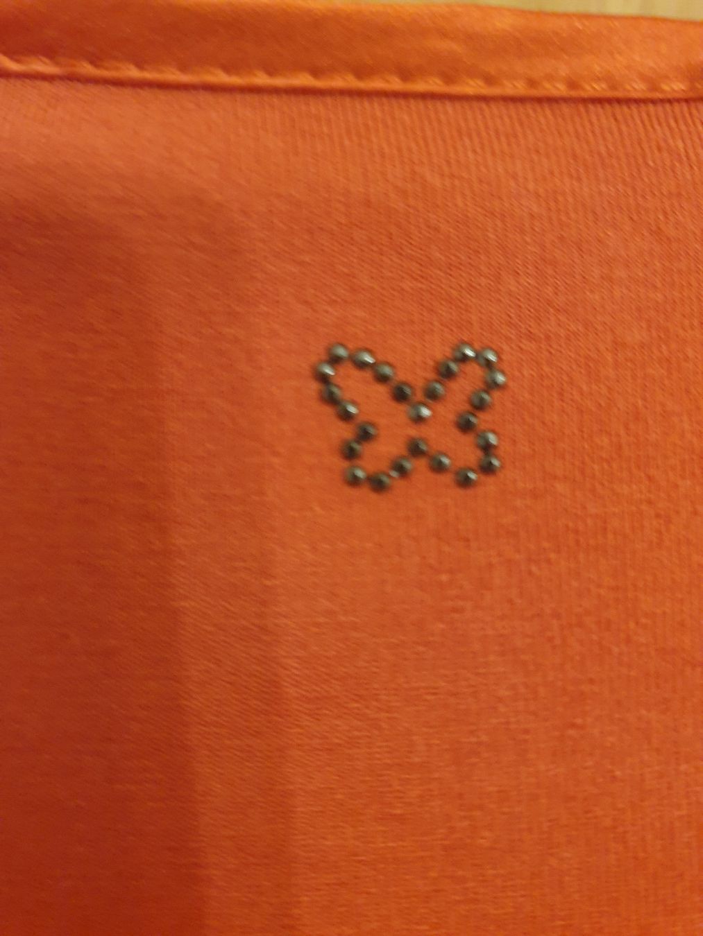 Max Mara Camicette: Max Mara Weekend blouse, L, orange, soie, viscose – Usato da Neuchâtel venduto da Verenas12 2