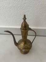Vintage Oriental kleine Dekovase Messing
