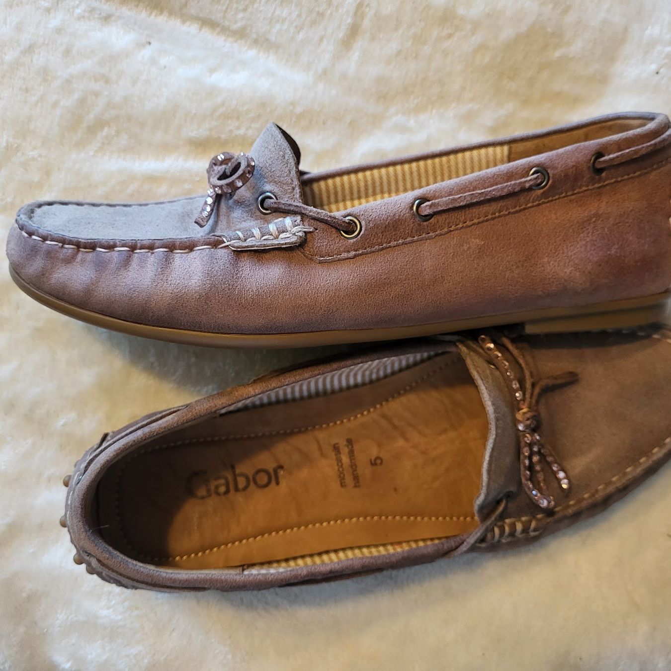 Gabor Scarpe da donna: Wunderschöner GABOR Mokassins Gr. 37 – Usato da Tägertschi venduto da TheChange 5
