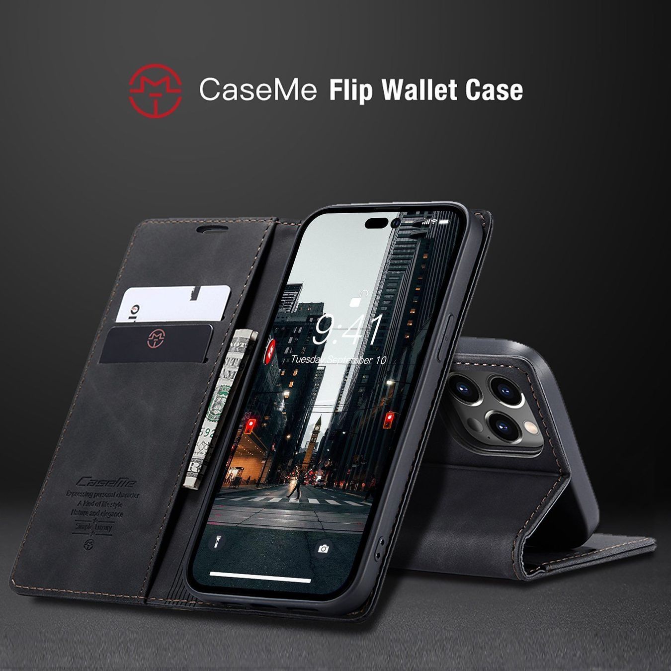 Covers & Schutzfolien: iPhone 15 Pro/Max/15 Plus/15 - étui à rabat portefeuile – Neu und originalverpackt aus Morges von DigiAC 1