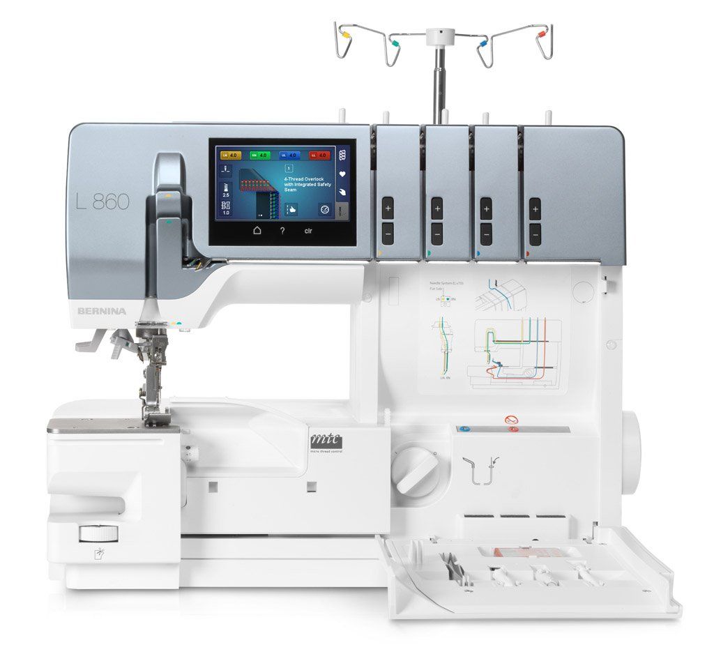 Bernina Macchine da cucire: Bernina Overlock L860 – Nuovo e nell'imballaggio originale da Bülach venduto da topnaehmaschinen