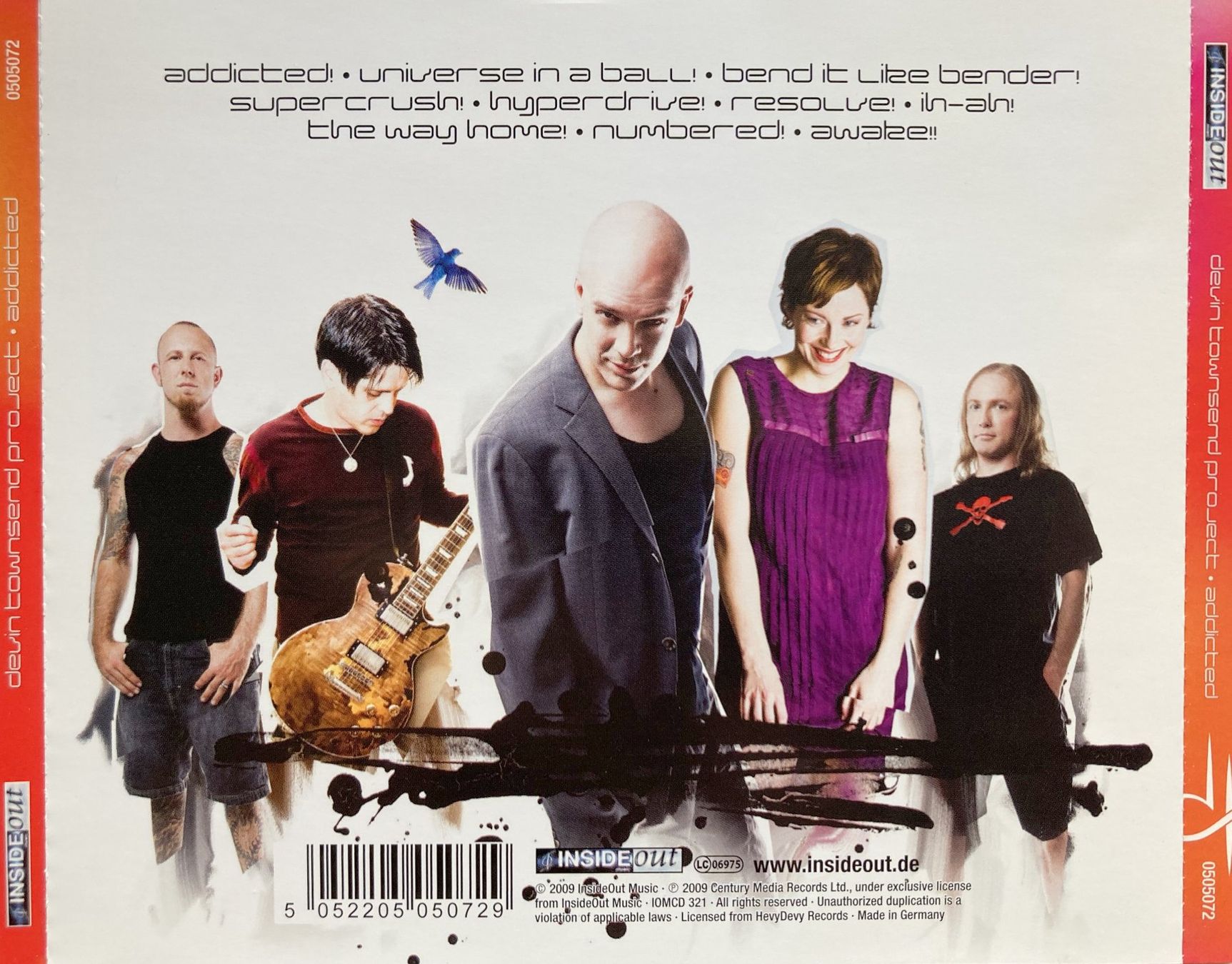 CD: DEVIN TOWNSEND PROJECT - ADDICTED – Usato da Bottens venduto da hotter-than-hell 3