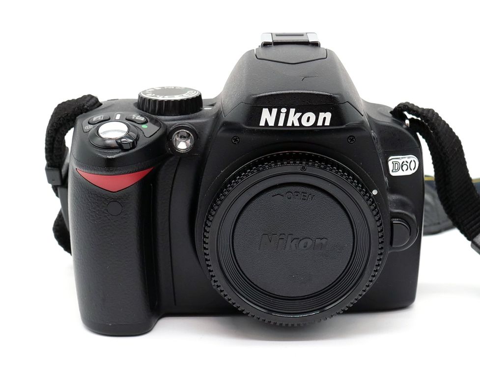 Nikon D60 10.2MP DSLRDigitalkamera, CCD Sensor, JPEG + RAW Kaufen