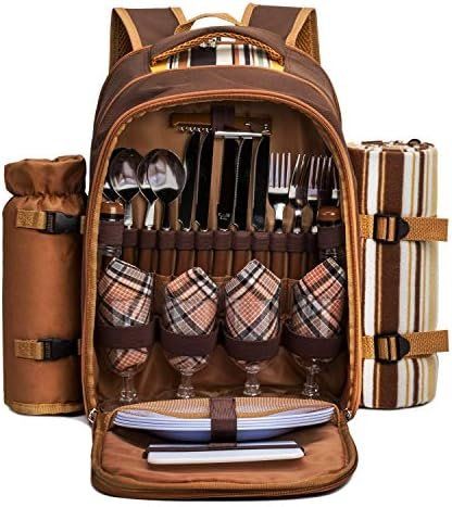 Zaini: walker Picknickrucksack 4 Personen Picknick Decke Camping – Nuovo e nell'imballaggio originale da Hundwil venduto da pak_7zvn 1