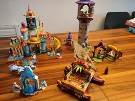 Verschiedene LEGO Disney Sets: Arielle, Rapunzel, Elsa, etc