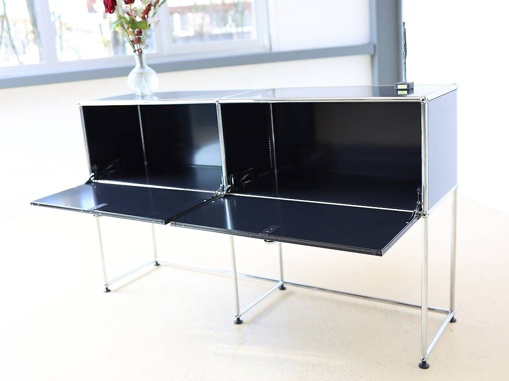 USM Cassettiere: USM Haller Sideboard in Schwarz – Usato da Meinisberg venduto da atelier_TILIJA 5