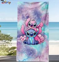 Neu! Strandtuch Stitch & Angel