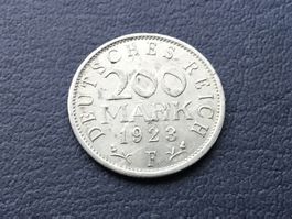 Drittes Reich 200 Reichsmark 1923 F.