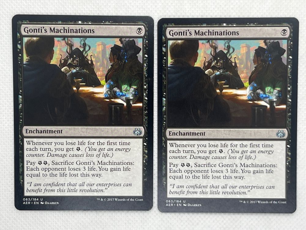 MTG: 2x Gonti's Machinations - Seltene Karte aus 2017! (Gebraucht) in ...