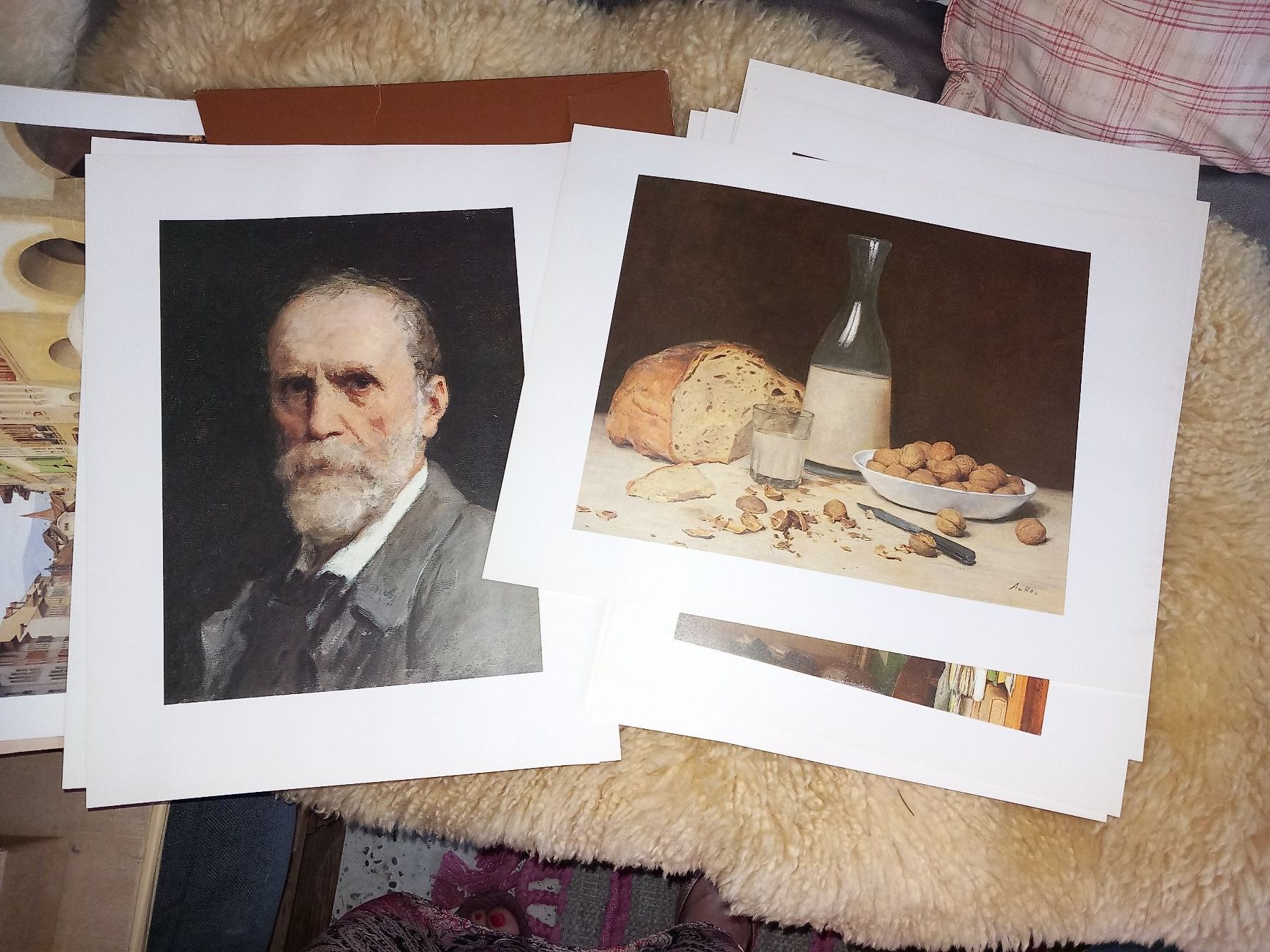 Foto & Immagini: Kunstmappe Albert Anker – Usato da Maschwanden venduto da summernight7 3