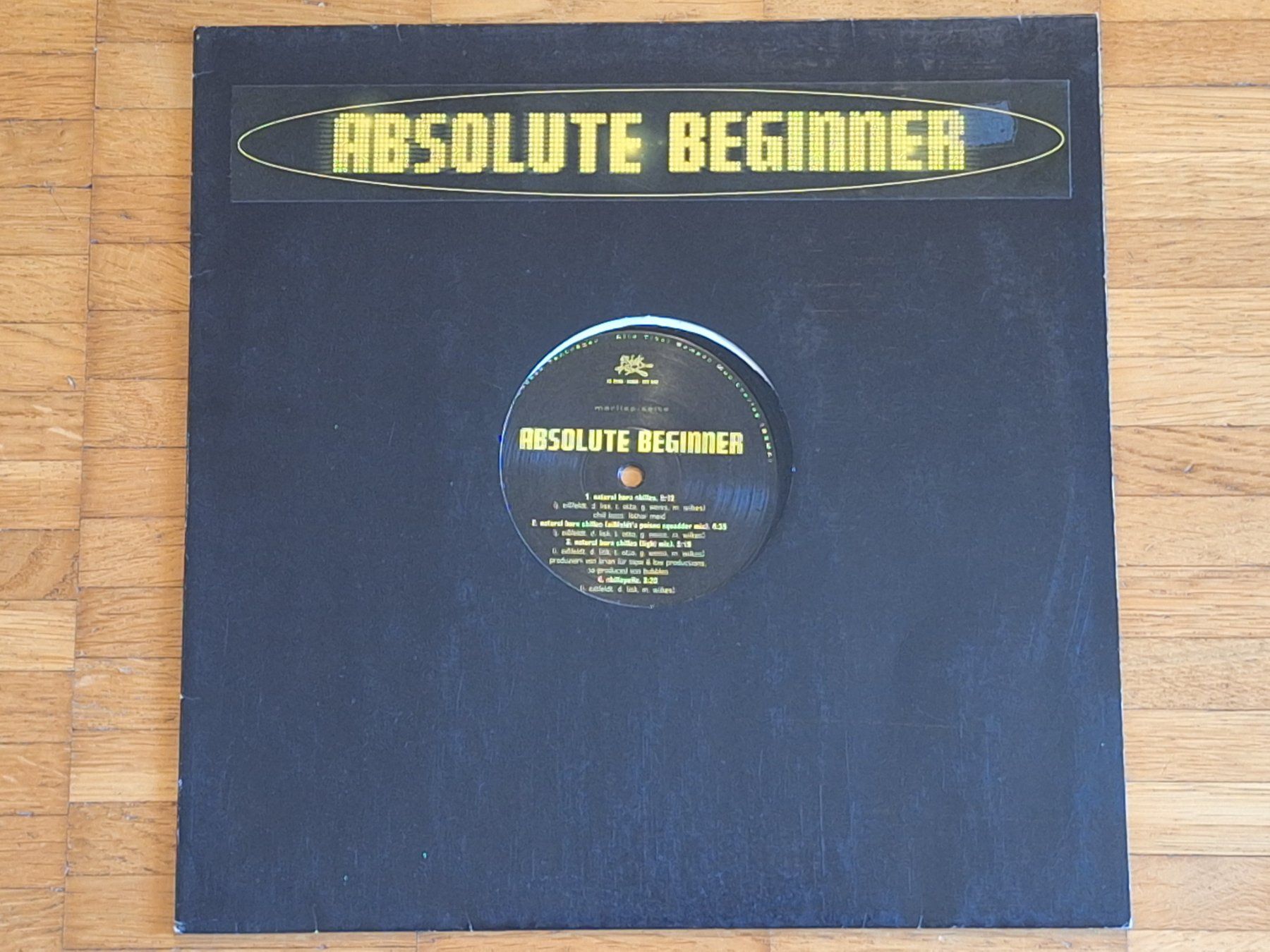 Dischi in vinile: Absolute Beginner, Natural Born Chillas - 12" Maxi DE 1996 – Nuovo (secondo la descrizione) da Oberentfelden venduto da Musicud