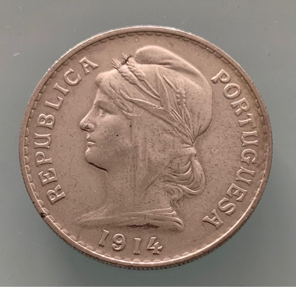 Tutti le monete: PORTUGAL 50 Centavos 1914 SILBER – Usato da Brügg BE venduto da mcakinho