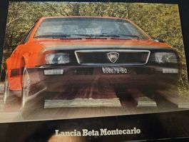 Lancia  Beta Montecarlo Prospekt 1977 xx