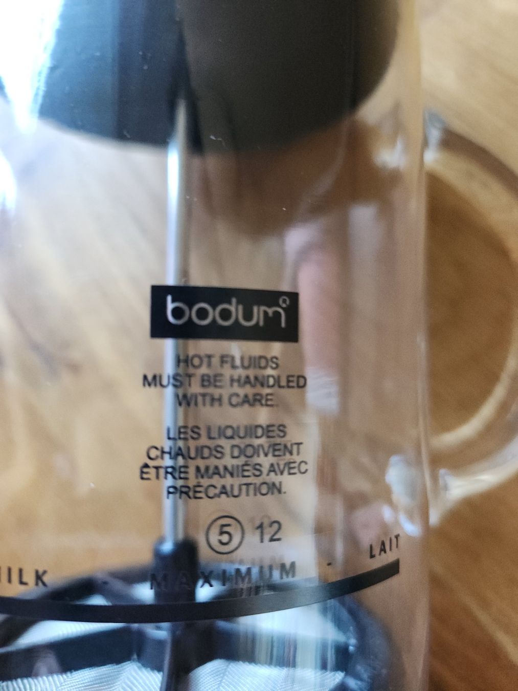 Bodum Elettrodomestici da cucina: Milchschäumer von Bodum aus Glas – Usato da Bern venduto da monbijou01 1