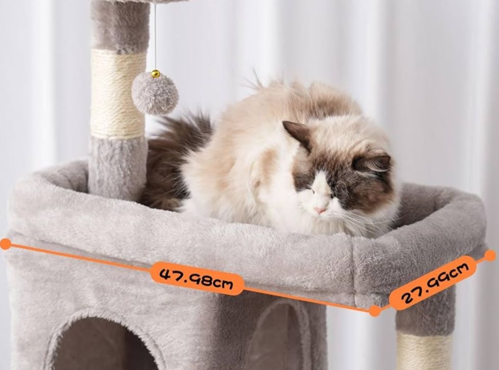 Tiragraffi: Katzenbaum 178 cm hellgrau,  rauchgrau oder beige – Nuovo e nell'imballaggio originale da Winterthur venduto da SwissPrime 7