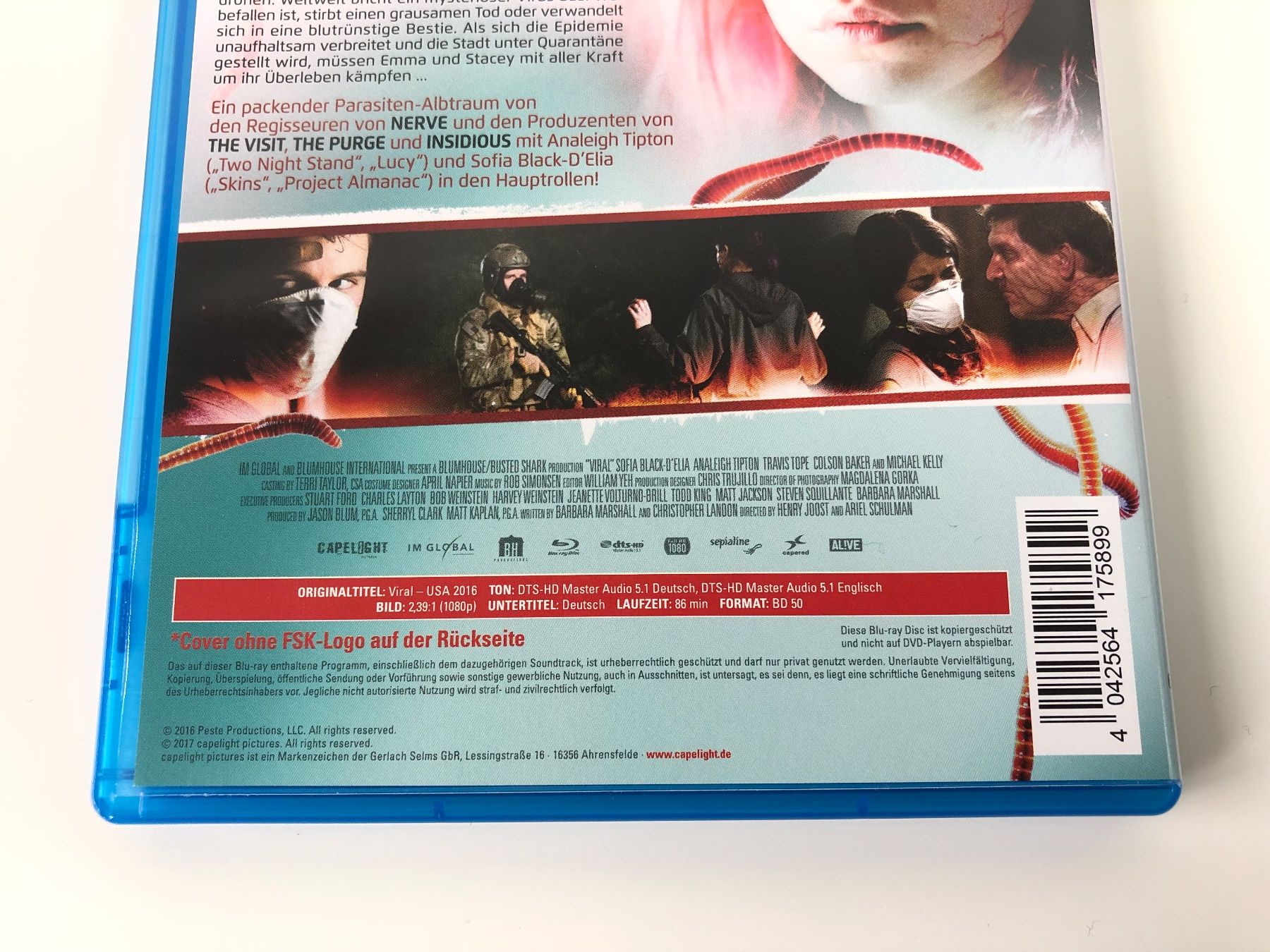 Tutti i DVDs: Viral (2016) - Bluray – Usato da Bern venduto da McFlurry_88 2