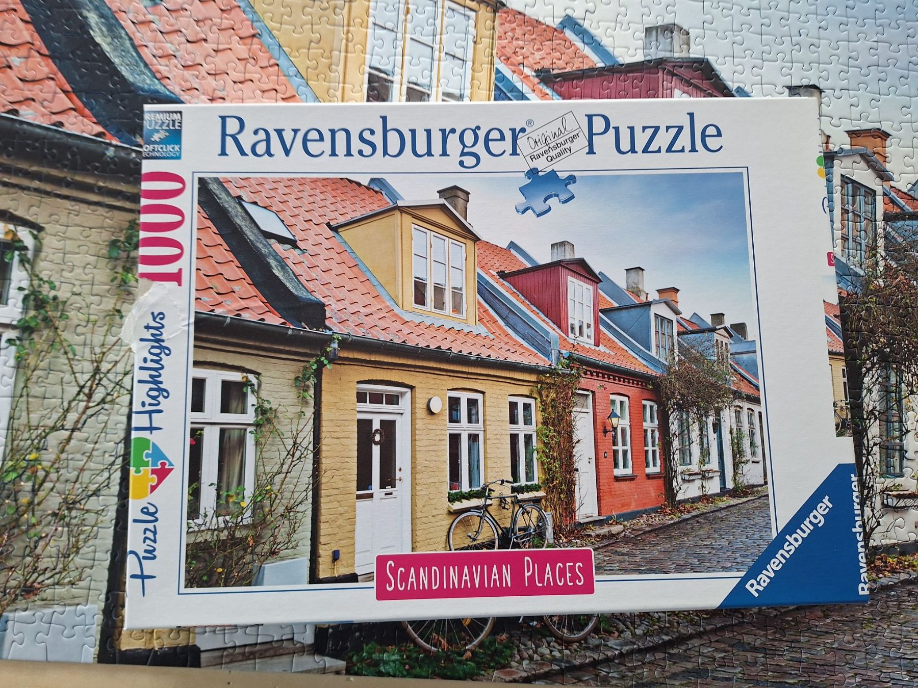 Ravensburger Puzzle: Ravensburger Puzzle " SCANDINAVIAN PLACES " – Usato da Dornach venduto da kurtbahn 1