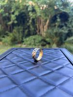 Modischer Ring aus Edelstahl 20mm vintage look