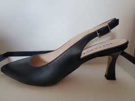 Schuhe Damen schwarz Pittarello Gr. 39 Pumps High Heels Ital