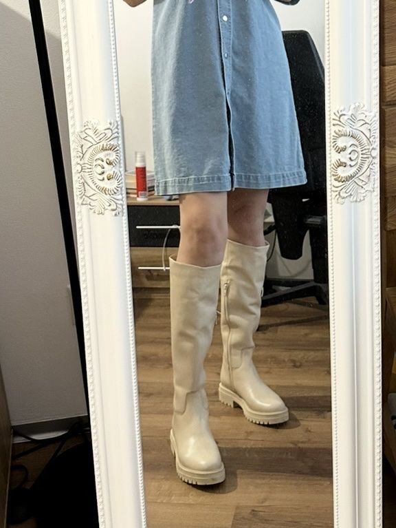 Chaussures femmes: Neue Beige Stiefel Garcia – Neuf (Voir description) à Visp par inf_7cg2 1